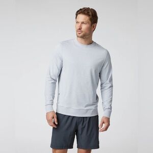 Vuori Light Gray Sweatshirt